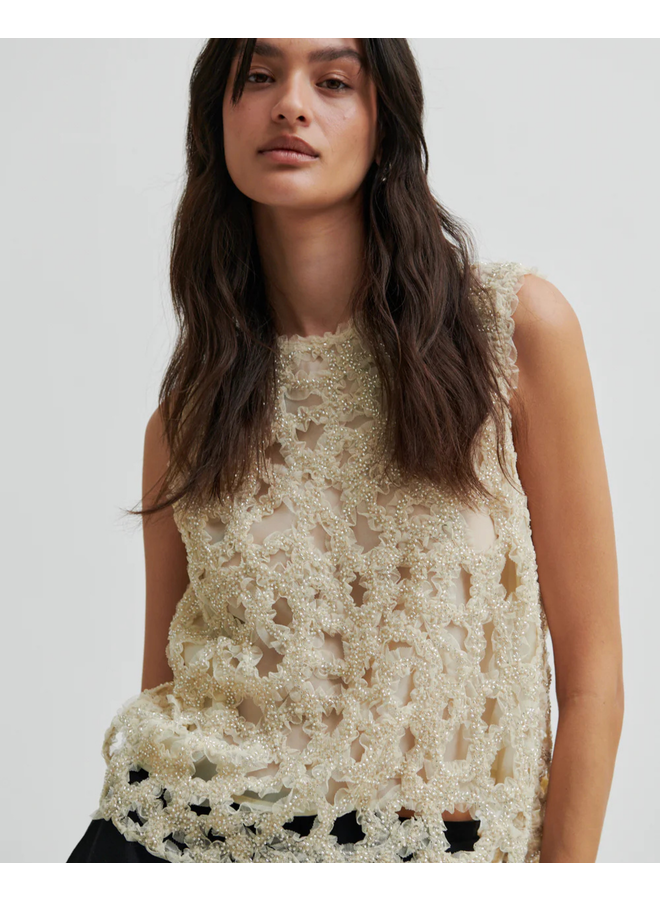 Second Female Gleam Top Summer Sand