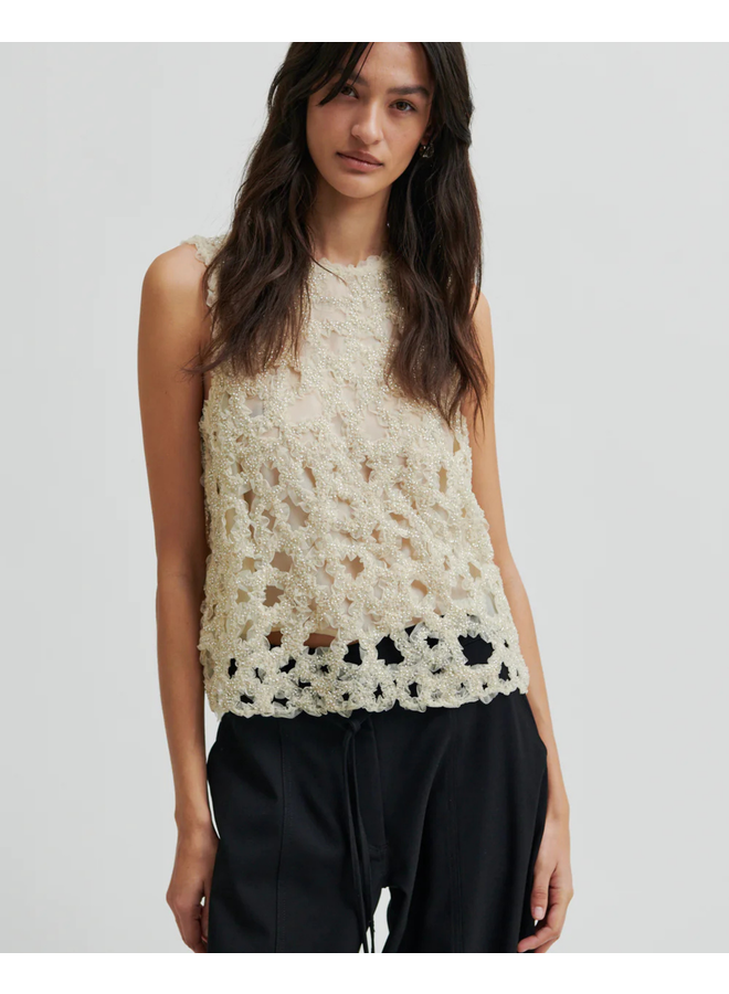 Second Female Gleam Top Summer Sand