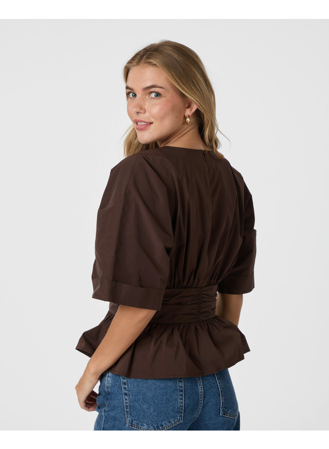 Neo Noir Annegret Poplin Blouse