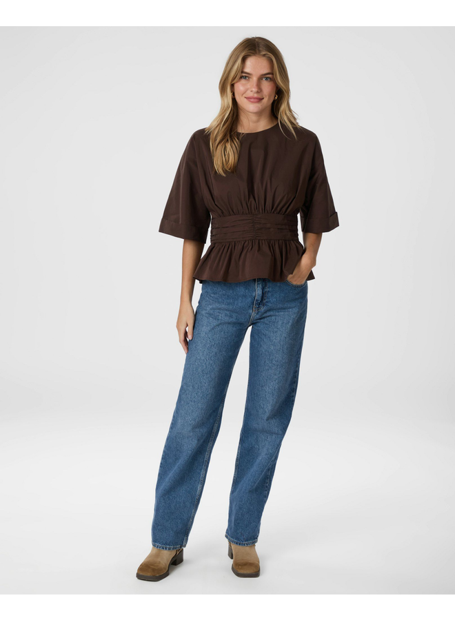 Neo Noir Annegret Poplin Blouse