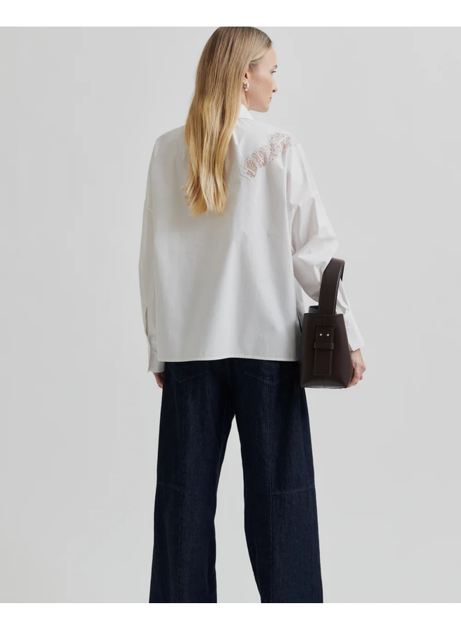 Second Female Karin Lace Shirt White
