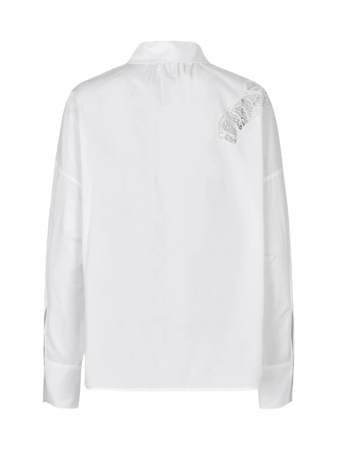 Second Female Karin Lace Shirt White