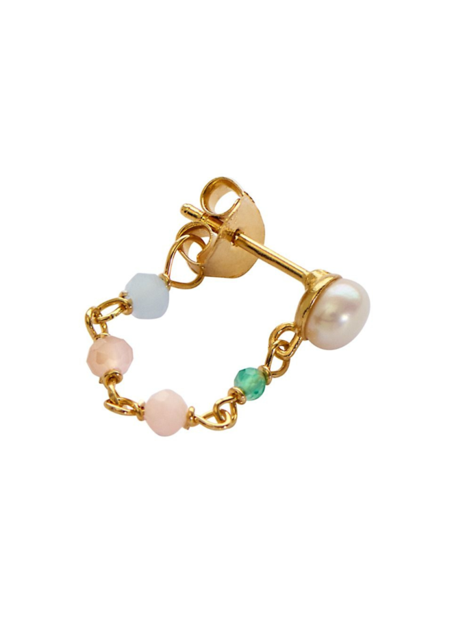 Stine A Câlin de Paradis Earring Green - per stuk