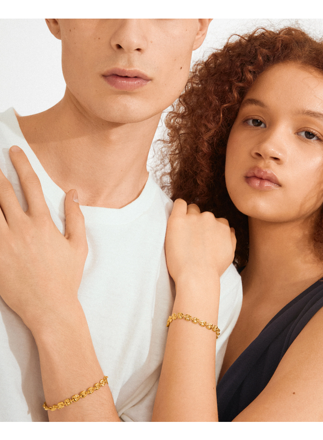 Pilgrim SENSE bracelet gold-plated