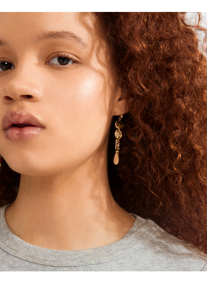 Pilgrim SENSE earrings gold-plated/multi