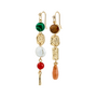 Pilgrim SENSE earrings gold-plated/multi