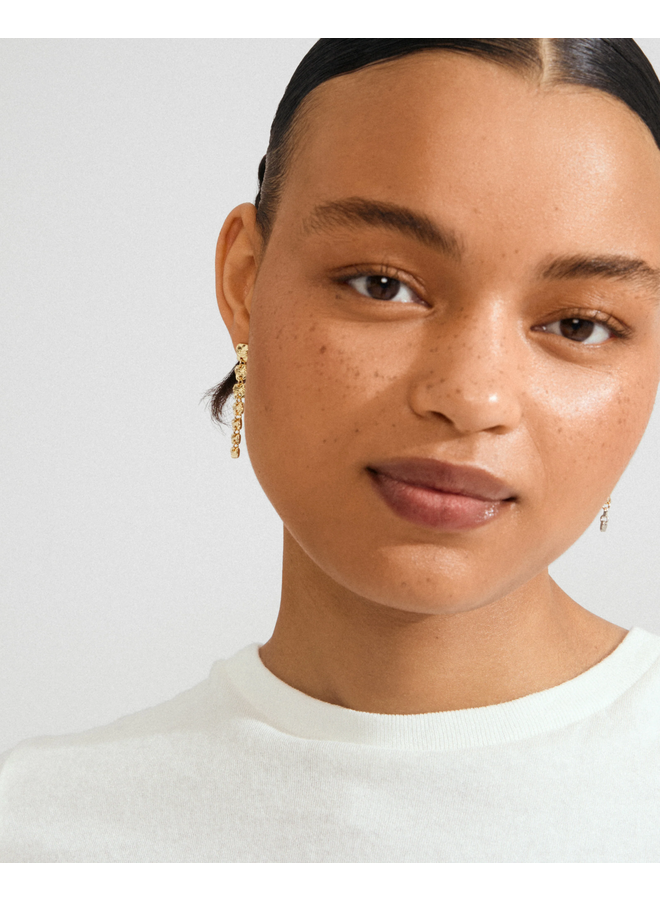 Pilgrim SENSE earrings gold-plated