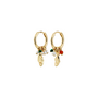 Pilgrim SENSE earrings gold-plated/multi
