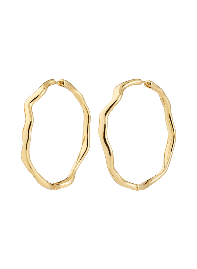 Pilgrim LARKIN medium earrings gold-plated