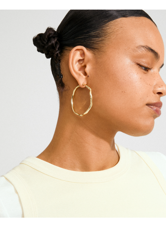Pilgrim LARKIN medium earrings gold-plated