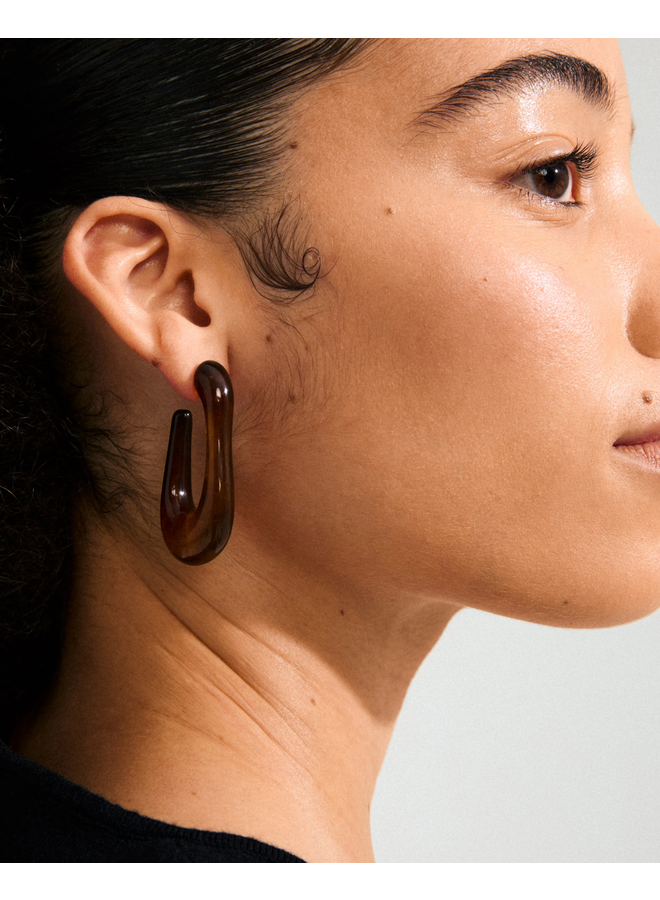 Pilgrim ELIJAH earrings brown