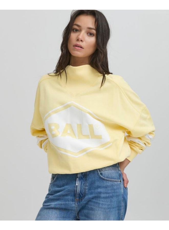Ball Bafossati High Collar Sweat Lemon Meringue