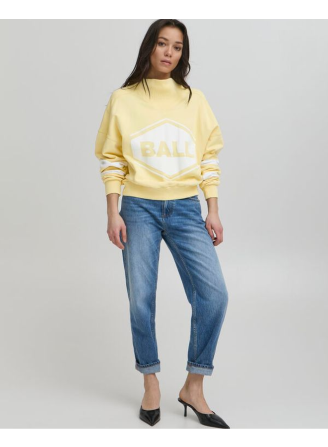Ball Bafossati High Collar Sweat Lemon Meringue