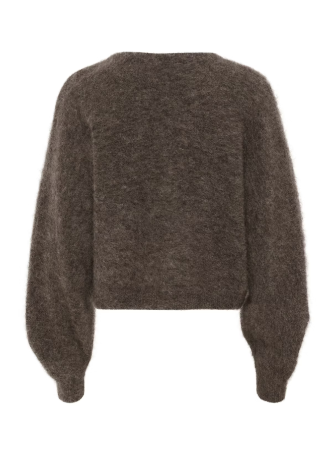 Gestuz Debbie V Cardigan NOOS Chestnut Melange