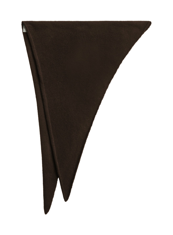 Neo Noir Misty Medium Scarf Chocolate Brown