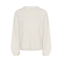 Gestuz Alpha Shimmer Pullover Ivory with Lurex