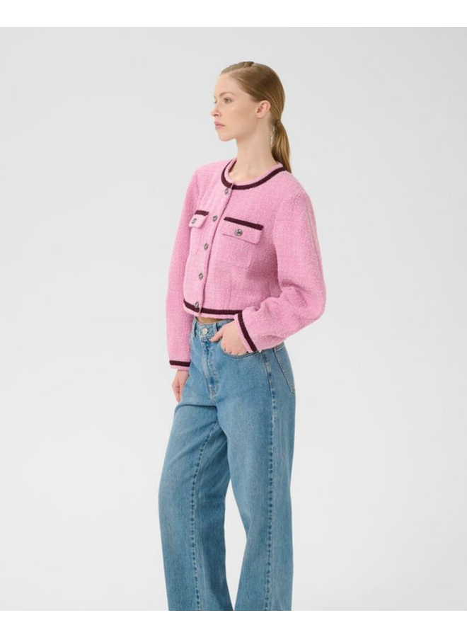 Gestuz Sigrun Short Jacket Lilac Chiffon