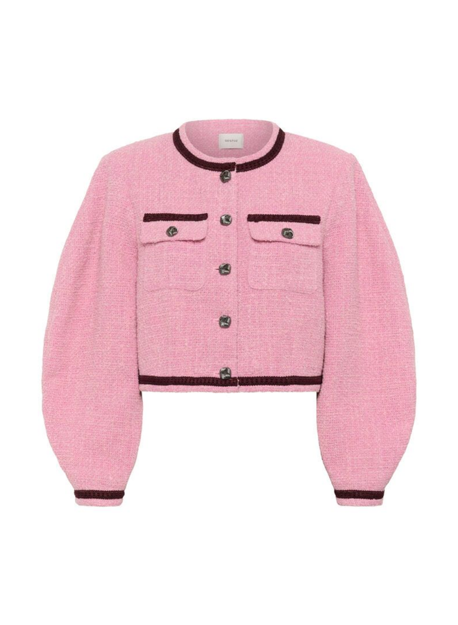 Gestuz Sigrun Short Jacket Lilac Chiffon
