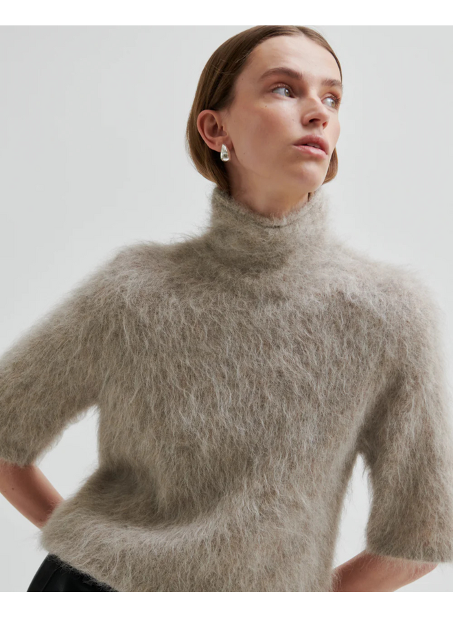 Second Female Karla Knit SS Pumice Stone