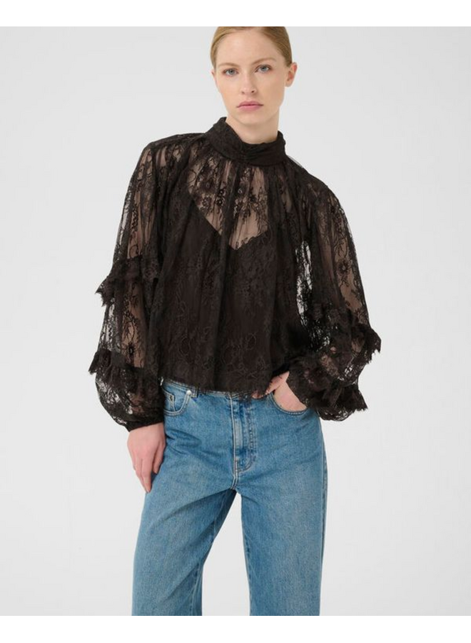 Gestuz Lami Blouse Ganache