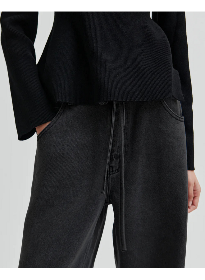 Second Female Irvin Denim Jeans Black Denim