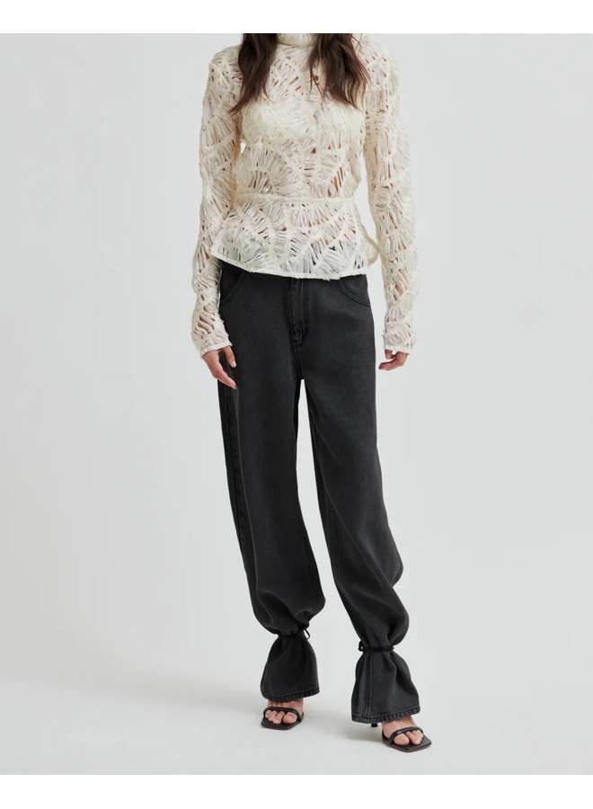Second Female Irvin Denim Jeans Black Denim