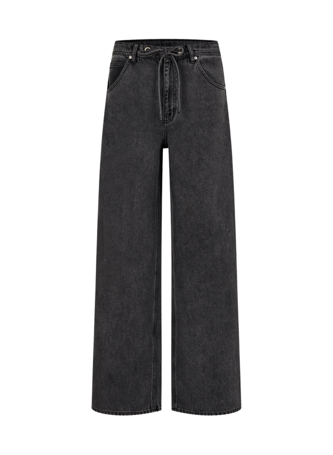 Second Female Irvin Denim Jeans Black Denim