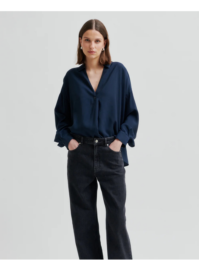 Second Female Timeline Blouse Carbon