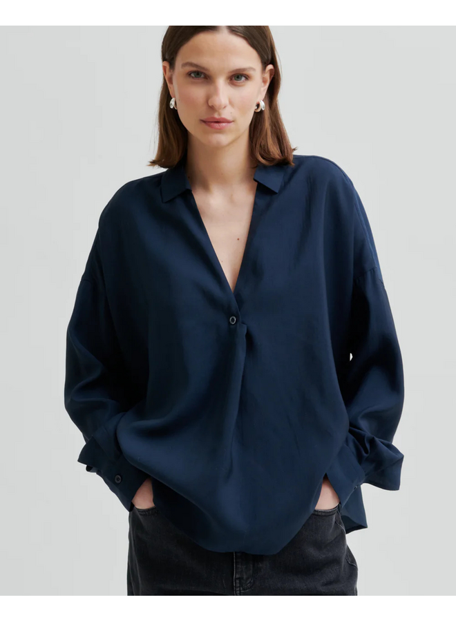 Second Female Timeline Blouse Carbon