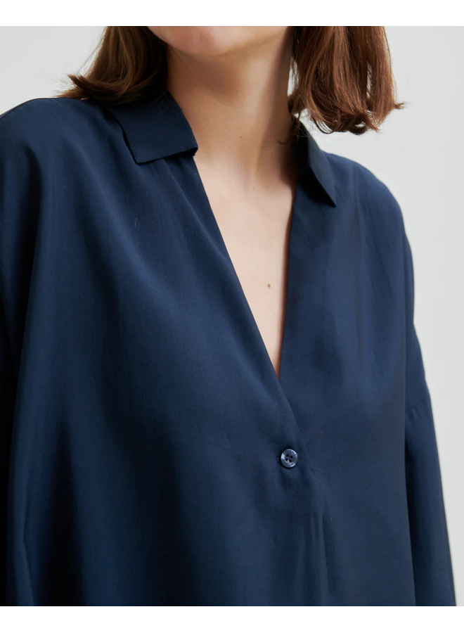 Second Female Timeline Blouse Carbon