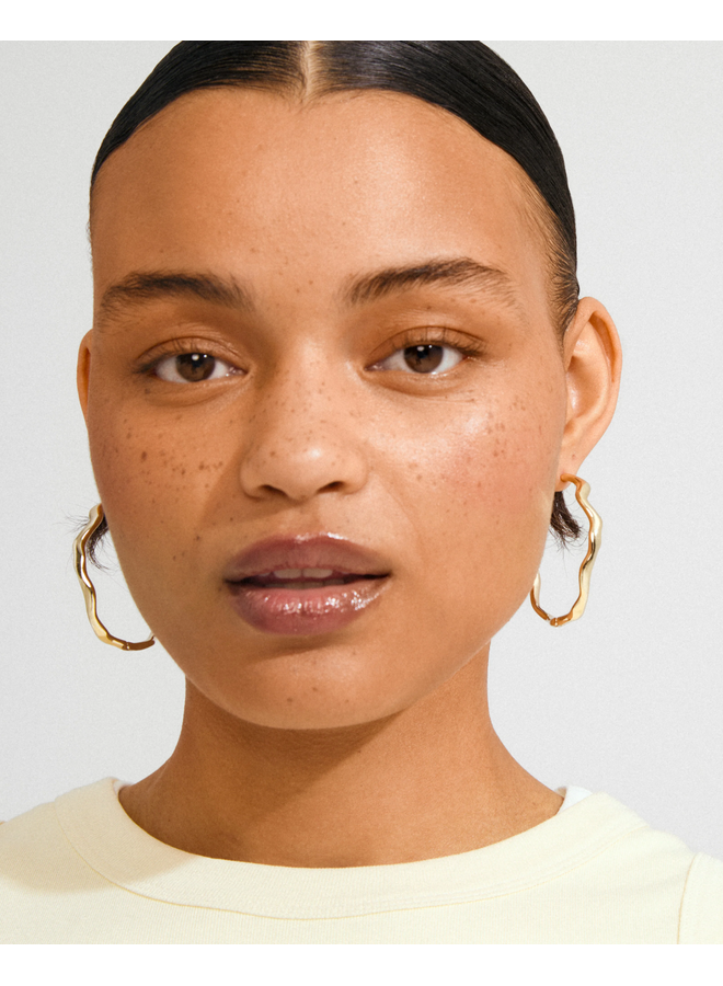 Pilgrim LARKIN large earrings gold-plated