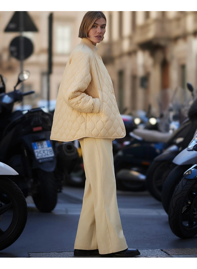 Varley Luca Quilted Jacket Reed Yellow