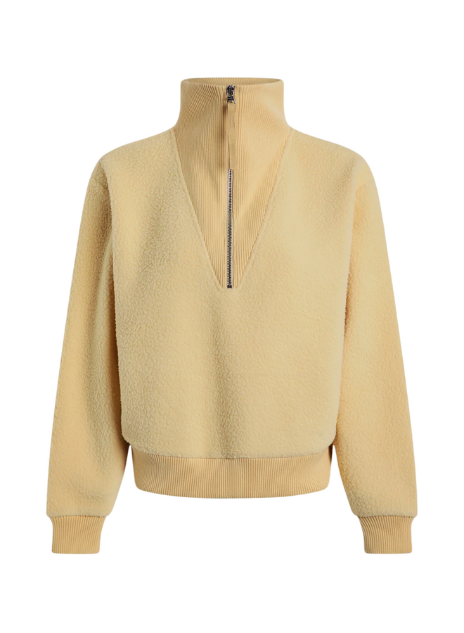 Varley Jaylin Half Zip Fleece Reed Yellow