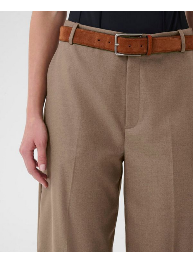 Gestuz Paula MW Straight Pants NOOS Dark Timberwolf Melange