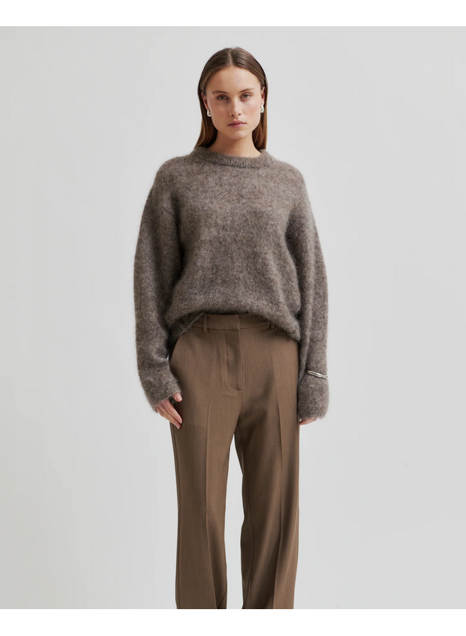 Second Female Emmalou Knit O-Neck Delicioso