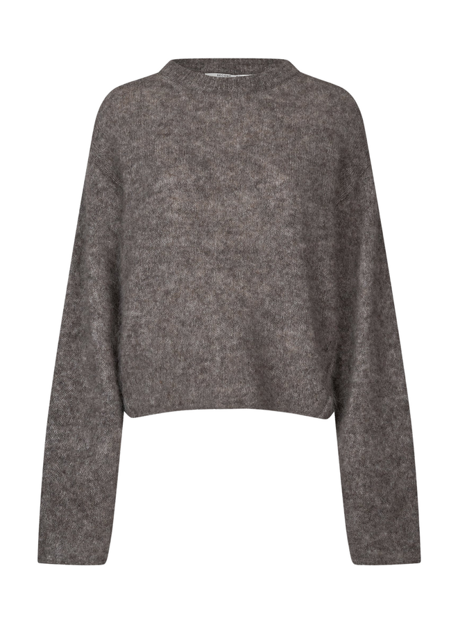 Second Female Emmalou Knit O-Neck Delicioso