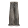 Gestuz Sara HW Wide Jeans Washed Light Grey