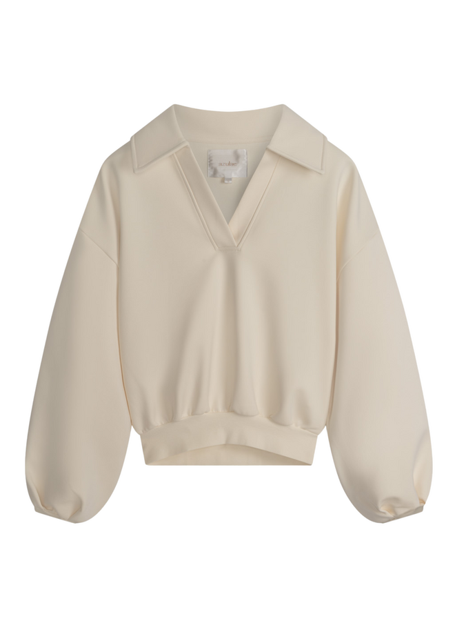 Azulae Mylena Polo Sweater Summer Sand