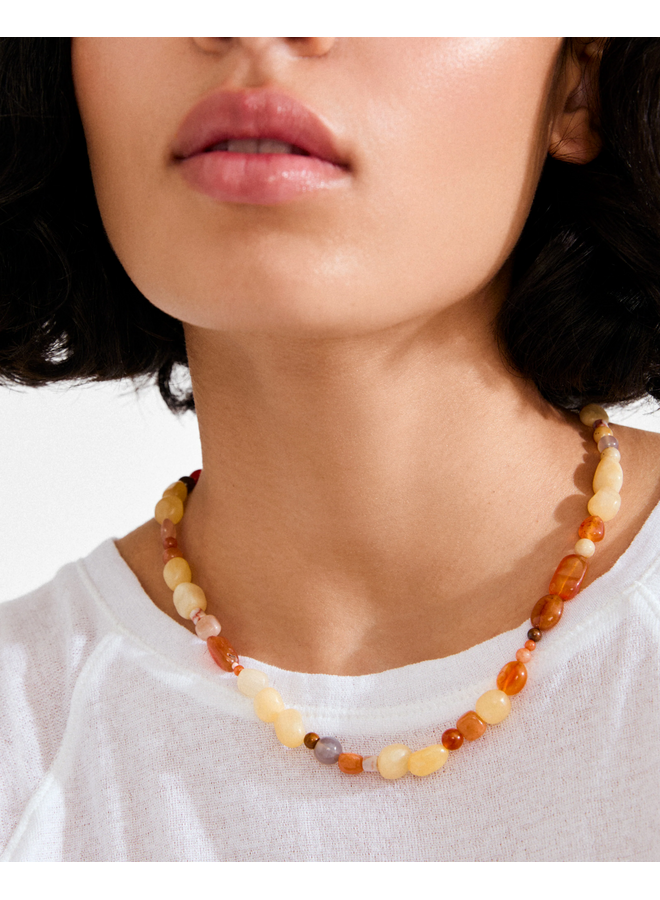 Pilgrim IRIS necklace silver-plated/multi