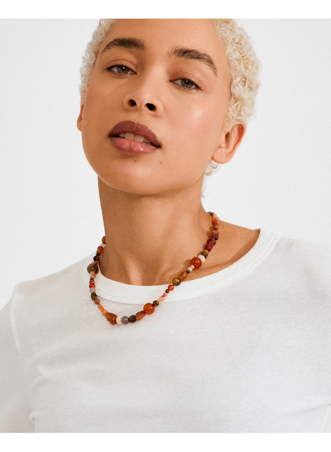 Pilgrim IRIS necklace gold-plated/multi