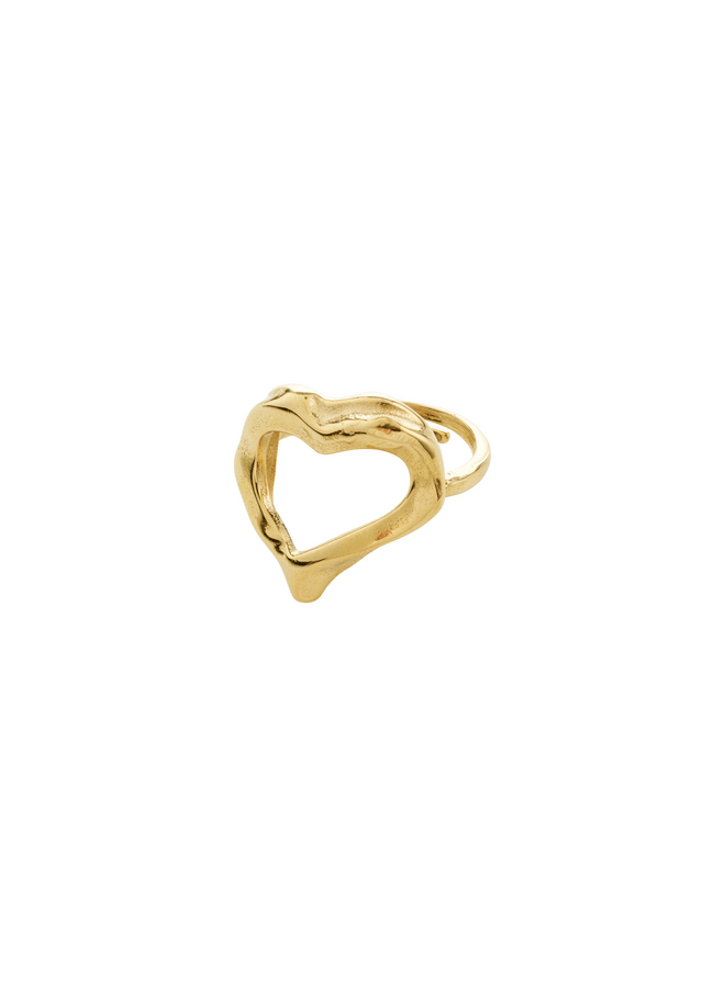 Pilgrim IRIS ring gold-plated