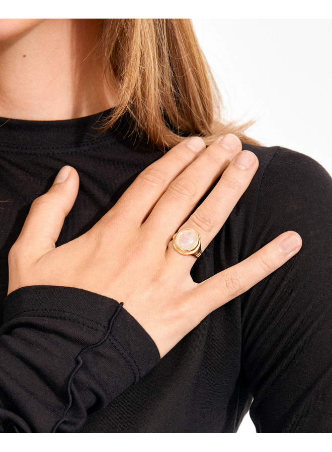 Pilgrim LYNDON ring gold-plated