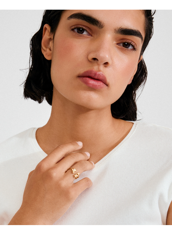 Pilgrim AJANI ring gold-plated