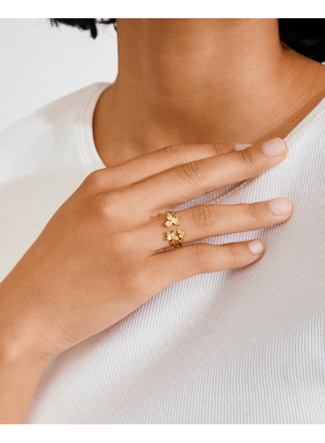 Pilgrim AJANI ring gold-plated