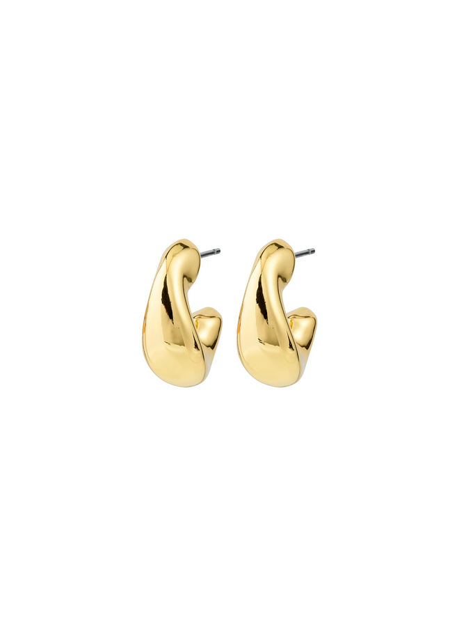 Pilgrim JENNINGS hoop earrings gold-plated