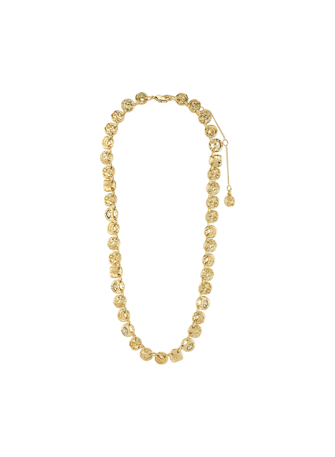 Pilgrim FIRE necklace gold-plated