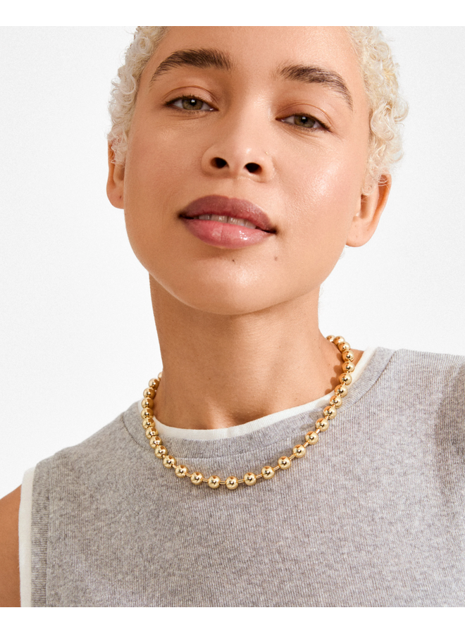 Pilgrim AIR necklace gold-plated