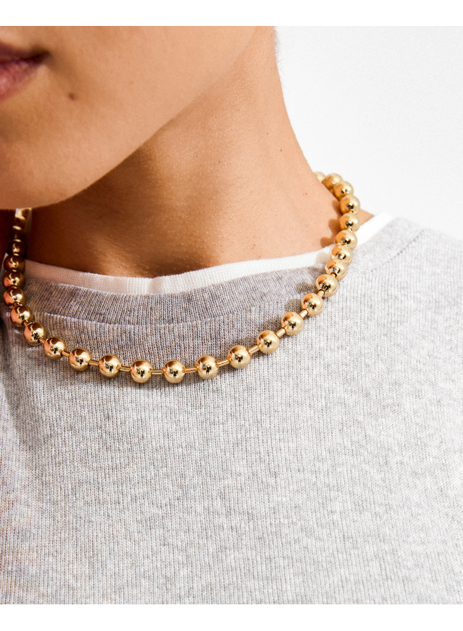 Pilgrim AIR necklace gold-plated