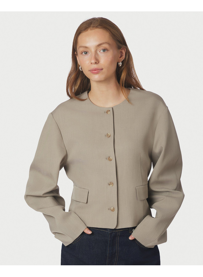 Neo Noir Aranti Structure Curve Jacket