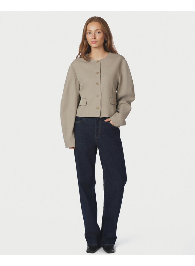 Neo Noir Aranti Structure Curve Jacket